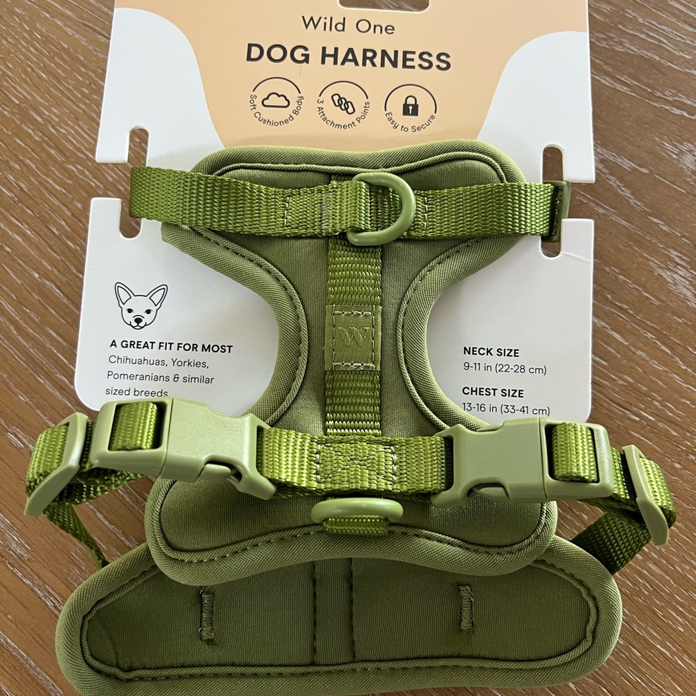 Wild One Moss Dog Harness